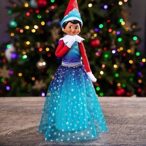 NWT – Elf on Shelf MagiFreez Twinkling Tiara Ball Gown